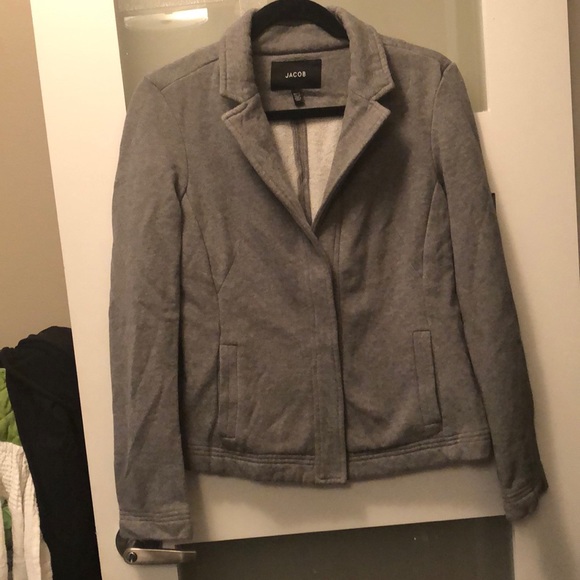 Grey sweater coat - Picture 5 of 5